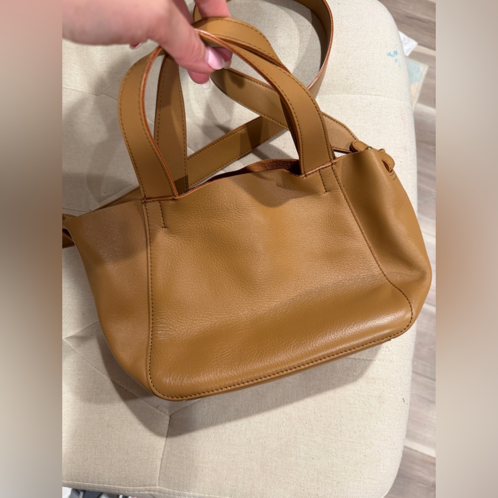 Minor History Leather Crossbody Bag
